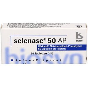 SELENASE 50 AP Tabletten 20 St