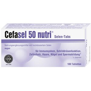 CEFASEL 50 nutri Selen-Tabs 100 St