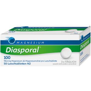 MAGNESIUM DIASPORAL 100 Lutschtabletten 50 St