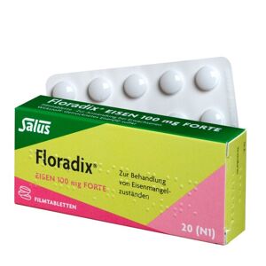 FLORADIX Eisen 100 mg forte Filmtabletten 20 St