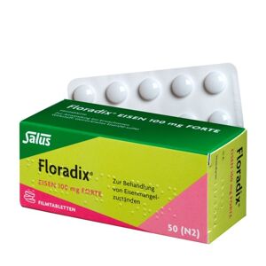 FLORADIX Eisen 100 mg forte Filmtabletten 50 St