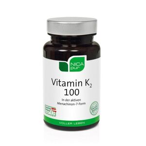 NICAPUR Vitamin K2 100 Kapseln 60 St