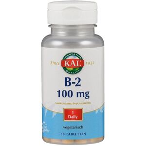 VITAMIN B2 RIBOFLAVIN 100 mg Tabletten 60 St