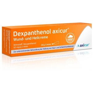 DEXPANTHENOL axicur Wund- und Heilcreme 50 mg/g 20 g