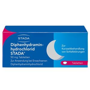 DIPHENHYDRAMINHYDROCHLORID STADA 50 mg Tabletten 20 St