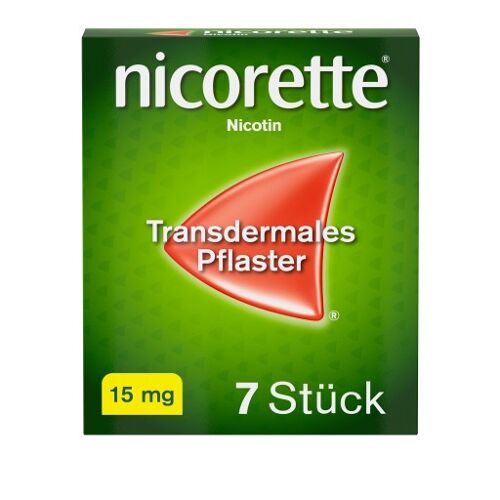 nicorette® 7 Nikotinpflaster, 15 mg Nikotin 7 St