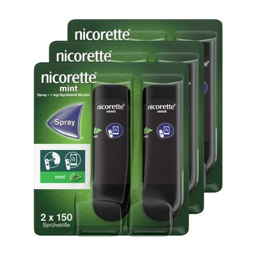 nicorette® mint Spray mit Nikotin - 6er 6 St