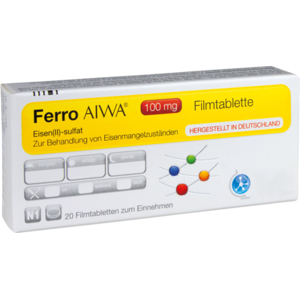 FERRO AIWA 100 mg Filmtabletten 20 St