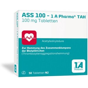 ASS 100-1A Pharma TAH Tabletten 50 St