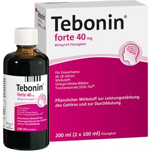 TEBONIN forte 40 mg Lösung 2X100 ml