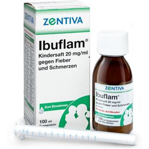 IBUFLAM Kindersaft 20mg/ml gegen Fieber u.Schmerz. 100 ml