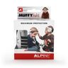 Alpine MUFFY Ohrenschützer Baby schwarz/weiß 1 St