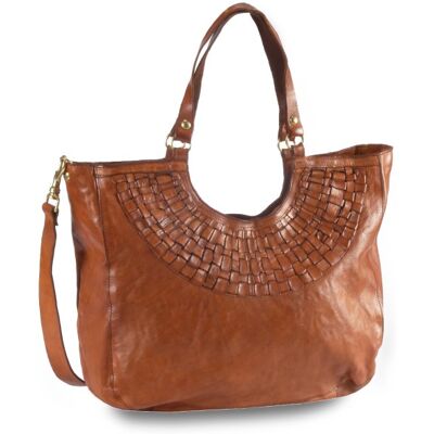 Campomaggi Edera Large Shopping Bag 9520-cognac Damen Campomaggi Edera Large Shopping Bag 9520-cognac Damen