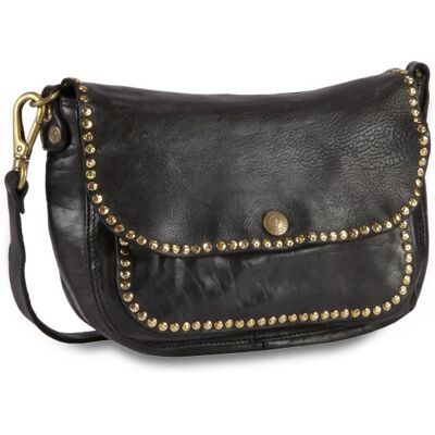 Campomaggi Kura Crossbody Bag C031980ND X0007-nero Damen Campomaggi Kura Crossbody Bag C031980ND X0007-nero Damen