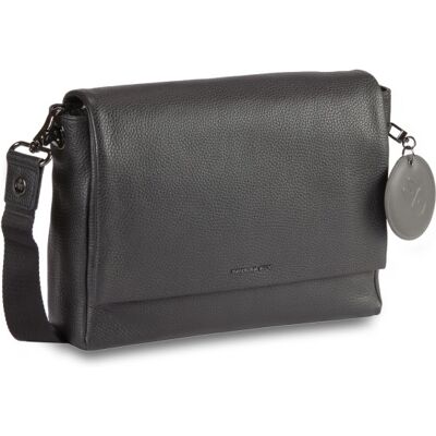 Mandarina Duck Mellow Leather Messenger FZT39-black Damen Mandarina Duck Mellow Leather Messenger FZT39-black Damen