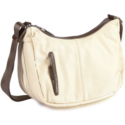 Mandarina Duck Hunter Medium Hobo Bag VCT36-sand Damen Mandarina Duck Hunter Medium Hobo Bag VCT36-sand Damen
