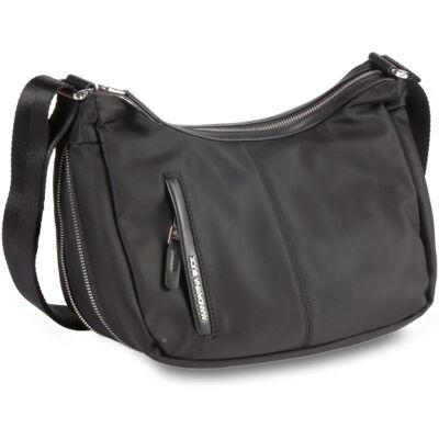 Mandarina Duck Hunter Medium Hobo Bag VCT36-black Damen Mandarina Duck Hunter Medium Hobo Bag VCT36-black Damen