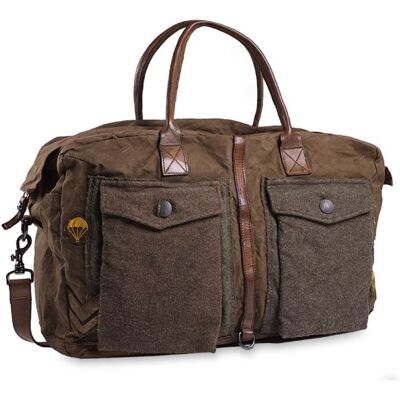 Campomaggi Joele Weekend Bag Large-V.MILITARE+T/V.MILITARE Campomaggi Joele Weekend Bag Large-V.MILITARE+T/V.MILITARE