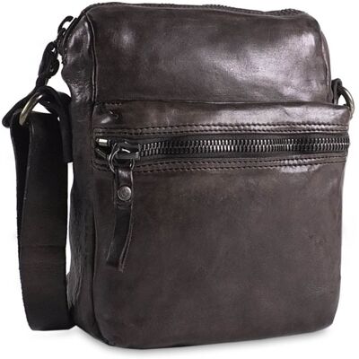 Campomaggi Crossbody Small C018020ND X0001-grigio Herren Campomaggi Crossbody Small C018020ND X0001-grigio Herren
