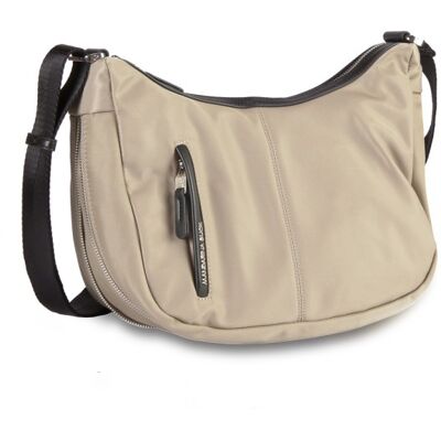 Mandarina Duck Hunter Medium Hobo Bag VCT36-simply taupe Damen Mandarina Duck Hunter Medium Hobo Bag VCT36-simply taupe Damen