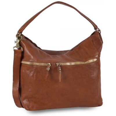 Campomaggi Eugenia Shoulder Bag Large-cognac Damen Campomaggi Eugenia Shoulder Bag Large-cognac Damen