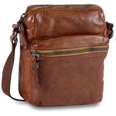 Campomaggi Crossbody Small C018020ND X0001-cognac Herren Campomaggi Crossbody Small C018020ND X0001-cognac Herren