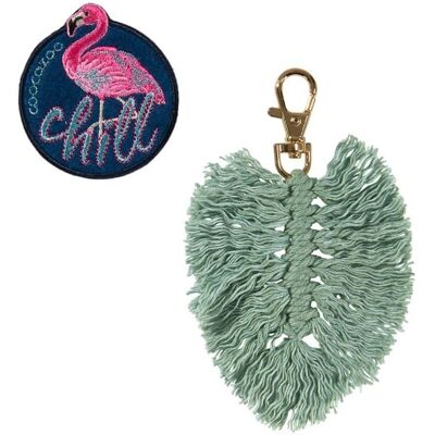 coocazoo COLOUR UP 2tlg Anhänger und Patch-Flamingo coocazoo COLOUR UP 2tlg Anhänger und Patch-Flamingo