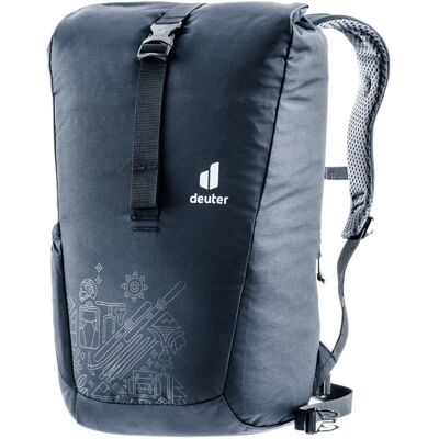 Deuter Schwarzer Stepout 22 Unisex Rucksack - Jubiläumsedition Deuter Schwarzer Stepout 22 Unisex Rucksack - Jubiläumsedition