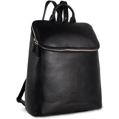 Picard Luis City Rucksack - Rindleder, Abtrennbarer Riemen, Schwarz Picard Luis City Rucksack - Rindleder, Abtrennbarer Riemen, Schwarz
