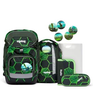 ergobag Pack Schulrucksack SET 6tlg VolltreffBär-VolltreffBär