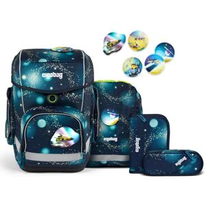 ergobag Cubo GALAXY GLOW Edition SET 5tlg RaumfahrBär-RaumfahrBär