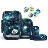 ergobag Cubo GALAXY GLOW Edition SET 5tlg RaumfahrBär-RaumfahrBär