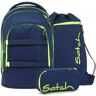 satch Set aus pack + Schlamperbox + Sportbeutel-Toxic Yellow