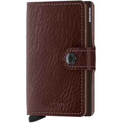 SECRID Vegetable Tannend Miniwallet-espresso brown SECRID Vegetable Tannend Miniwallet-espresso brown