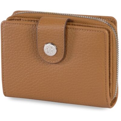 Picard Pure 1 Reißverschlussbörse 9911-cognac Damen Picard Pure 1 Reißverschlussbörse 9911-cognac Damen