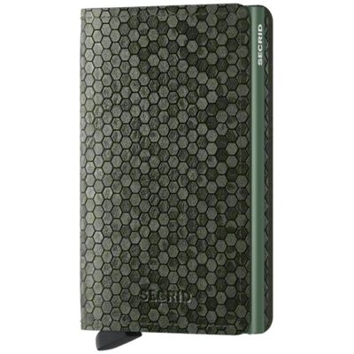 SECRID Hexagon Slimwallet-green SECRID Hexagon Slimwallet-green