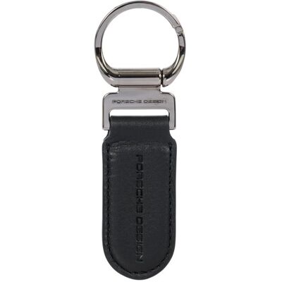 Porsche Design Keyring Oval-black Porsche Design Keyring Oval-black