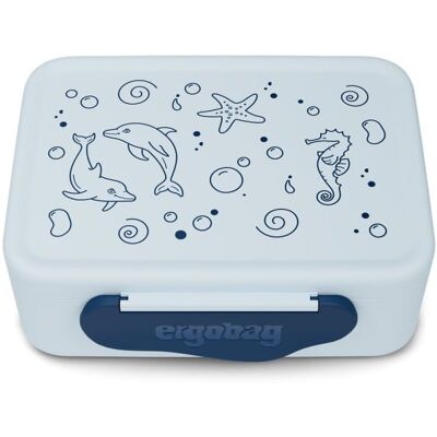 ergobag Kunststoff Brotdose-Delfin ergobag Kunststoff Brotdose-Delfin