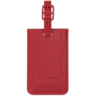 Samsonite TA Revolution Rectangle Luggage TAG X2-red Samsonite TA Revolution Rectangle Luggage TAG X2-red