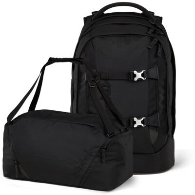 satch pack Set aus pack + Sporttasche-Nordic Black satch pack Set aus pack + Sporttasche-Nordic Black