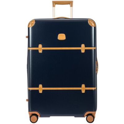 BRICS Trolley 76cm BBG28304-blue/tan BRICS Trolley 76cm BBG28304-blue/tan