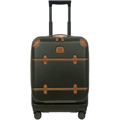 BRICS Trolley 55 cm mit Vortasche / USB Anschluss BBG38312-olive BRICS Trolley 55 cm mit Vortasche / USB Anschluss BBG38312-olive
