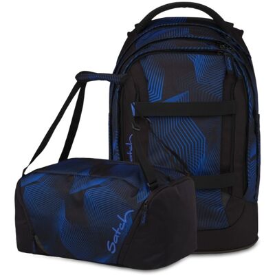 satch pack Set aus pack + Sporttasche-Seismic Blue satch pack Set aus pack + Sporttasche-Seismic Blue