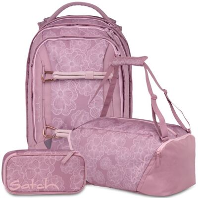 satch pack Set aus pack + Sporttasche + Schlamperbox 26-Magnolia Dream satch pack Set aus pack + Sporttasche + Schlamperbox 26-Magnolia Dream