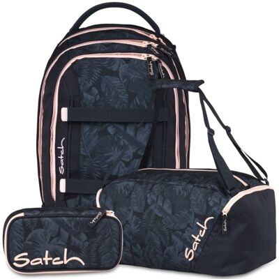 satch pack Set aus pack + Sporttasche + Schlamperbox 26-Midnight Jungle satch pack Set aus pack + Sporttasche + Schlamperbox 26-Midnight Jungle