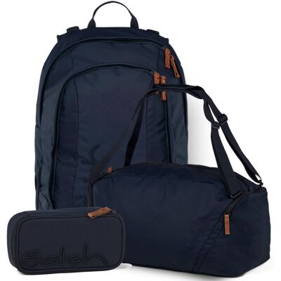 satch Set aus air + Sporttasche + Schlamperbox 26-Nordic Blue satch Set aus air + Sporttasche + Schlamperbox 26-Nordic Blue