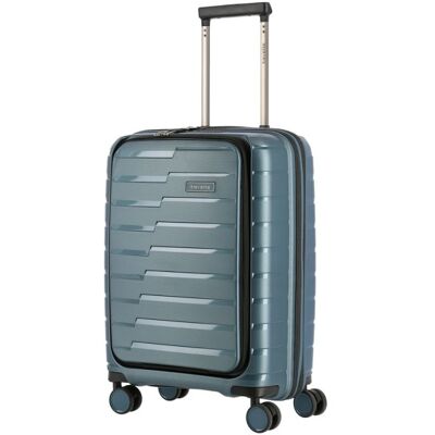 Travelite Airbase 4w Trolley S Vortasche-eisblau Travelite Airbase 4w Trolley S Vortasche-eisblau
