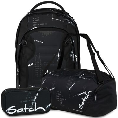 satch Match Plus Set Matchplus + Sporttasche + Schlamperbox-Ninja Matrix satch Match Plus Set Matchplus + Sporttasche + Schlamperbox-Ninja Matrix
