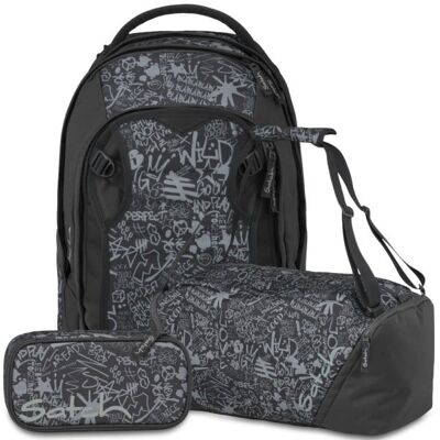 satch Match Plus Set Matchplus + Sporttasche + Schlamperbox-Street Ink satch Match Plus Set Matchplus + Sporttasche + Schlamperbox-Street Ink