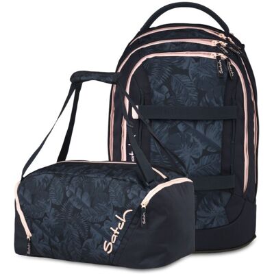 satch pack Set aus pack + Sporttasche-Midnight Jungle satch pack Set aus pack + Sporttasche-Midnight Jungle